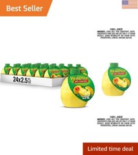 Lemon Juice, 100 Pure  Gluten-Free, 2.5 fl oz Bottles - Perfect for Any Dish