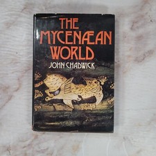 The Mycenaean World ~ John Chadwick 1977 Vintage Hardback