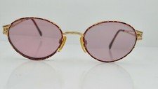 Vintage Luxottica 2186 Brown Gold Italy Sunglasses FRAMES ONLY