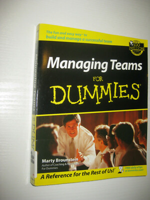 Managing Teams For Dummies von Marty Brounstein 