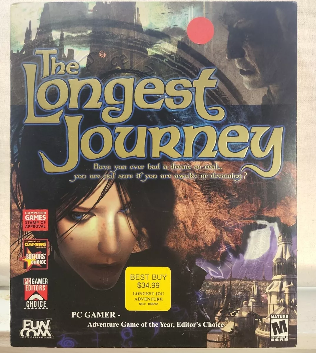 The Longest Journey - Big Box PC Game, 2000, Point And Click Fun Com  -Complete 812329000100