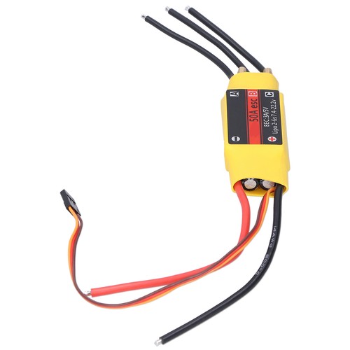 50A 2‑Way Brushless ESC Electronic Speed Controller Parts For RC Boat Model♡ - Picture 15 of 16