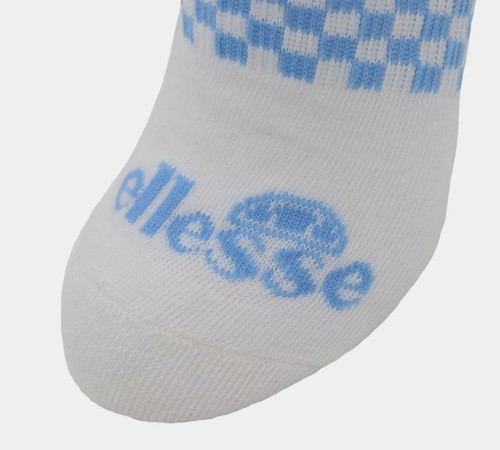 Ellesse Womens 3 Pairs Socks Pack Low Cut Ankle Sock Trainer Black - Picture 14 of 36