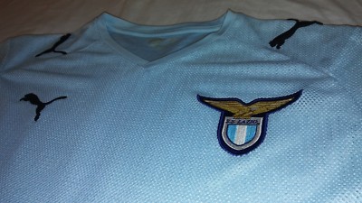 2008 SS LAZIO PUMA L XL ITALY JERSEY ROME Azzurri M XXL