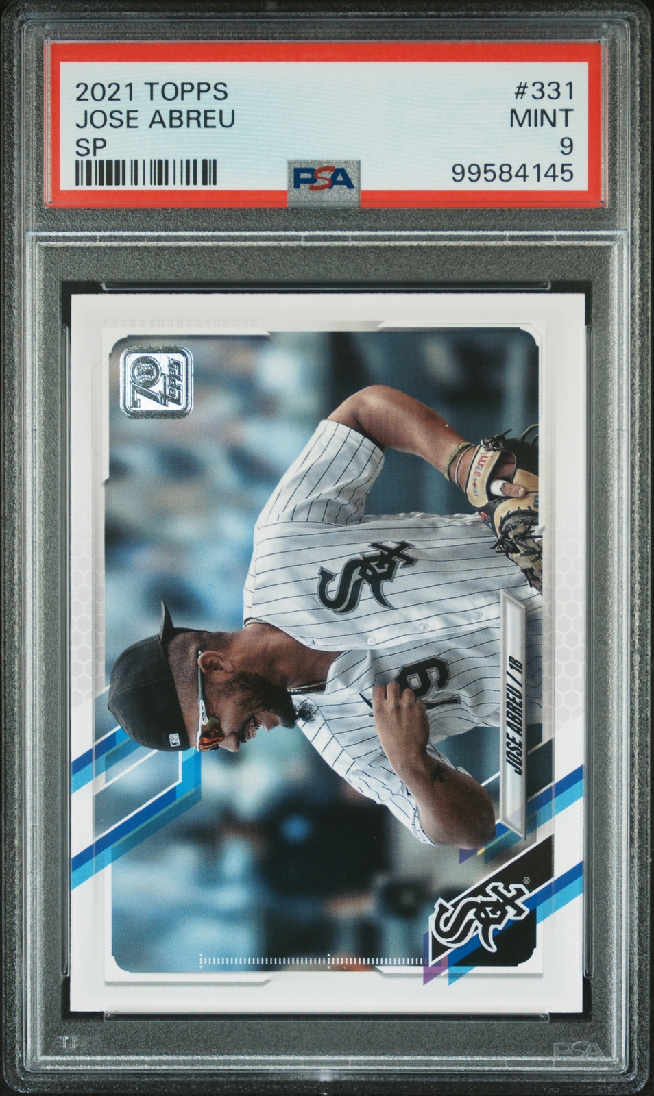 2021 TOPPS SP #331 JOSE ABREU PSA 9