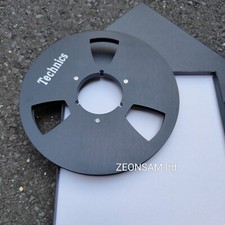 One Pair Technics 1/4" 10.5" Empty Tape Reels For Reel To Reel Tape Recorders