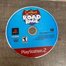 The Simpsons Road Rage (PlayStation 2, 2001) PS2 Disc Only, Greatest Hits