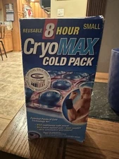 CryoMAX Cold Pack 8 Hour Cold Pack - Small 6" x6" -Reusable - BRAND NEW in Box