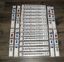 OVERWATCH MINI POSTER LOT OF 21 BOXES 2 POSTERS PER BOX BLIZZARD