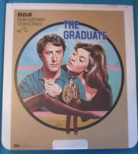 Vintage Videodisc RCA SelectaVision THE GRADUATE - Dustin Hoffman CED