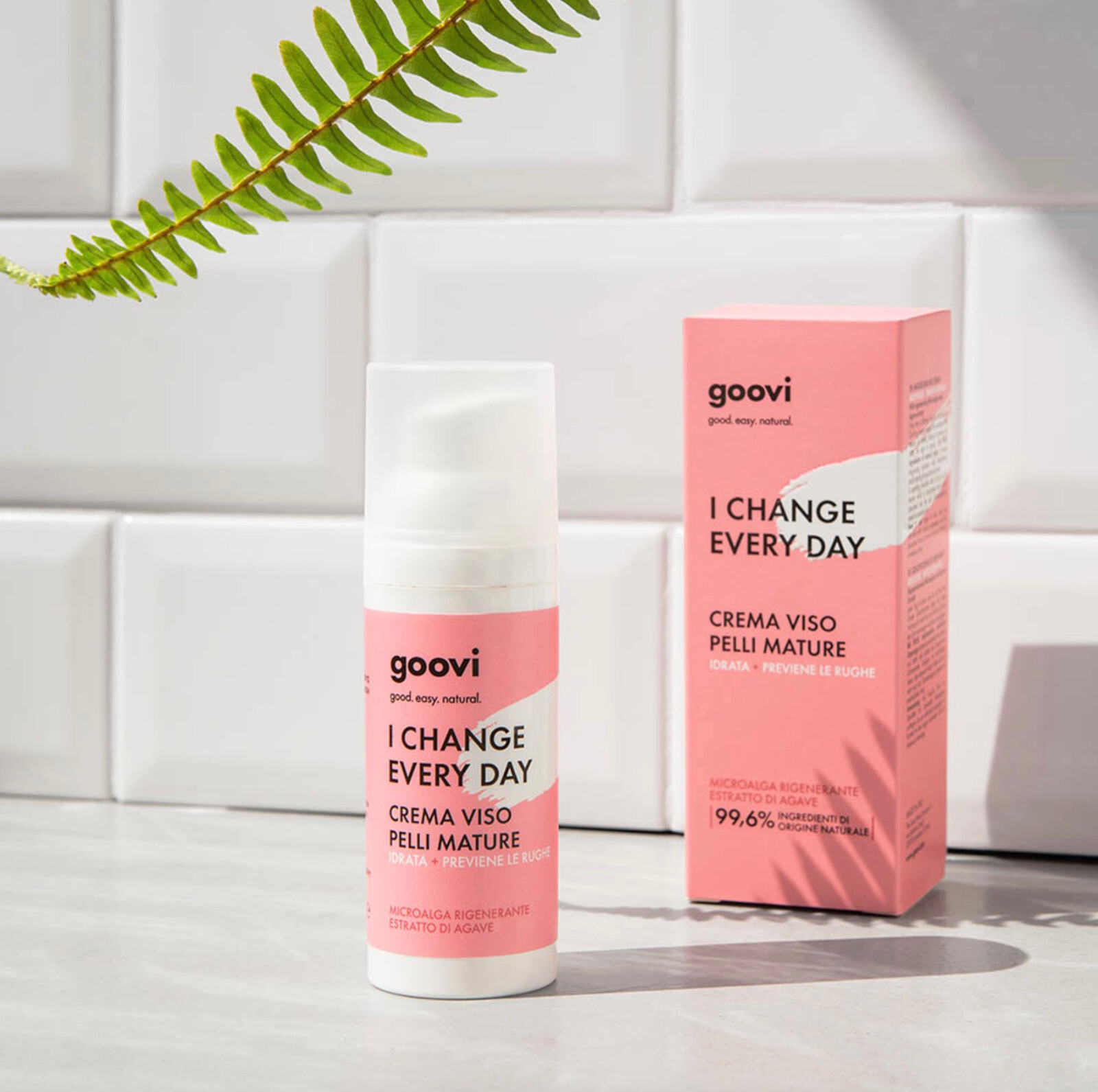GOOVI l Change Every Day Crema viso pelli mature Idrata + previene le rughe 50ml