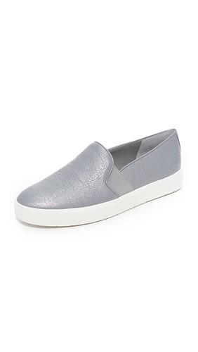 S41 NIB VINCE BLAIR 12 LEATHER WOMEN SLIP ON SNEAKER SHOES SIZE 8 $195 - 第 2/7 張圖片
