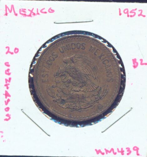MEXICO 20 CENTAVO LOT OF 3 - 1943, 1945, 1952 (2G671) - Picture 2 of 4