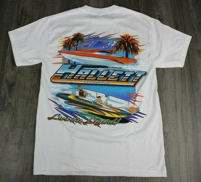 Tiara Yacht Vintage boating HERE WE GROW AGAIN T shirt Size L eBay