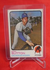 Don Sutton 1973 TOPPS Baseball Card #10 EX