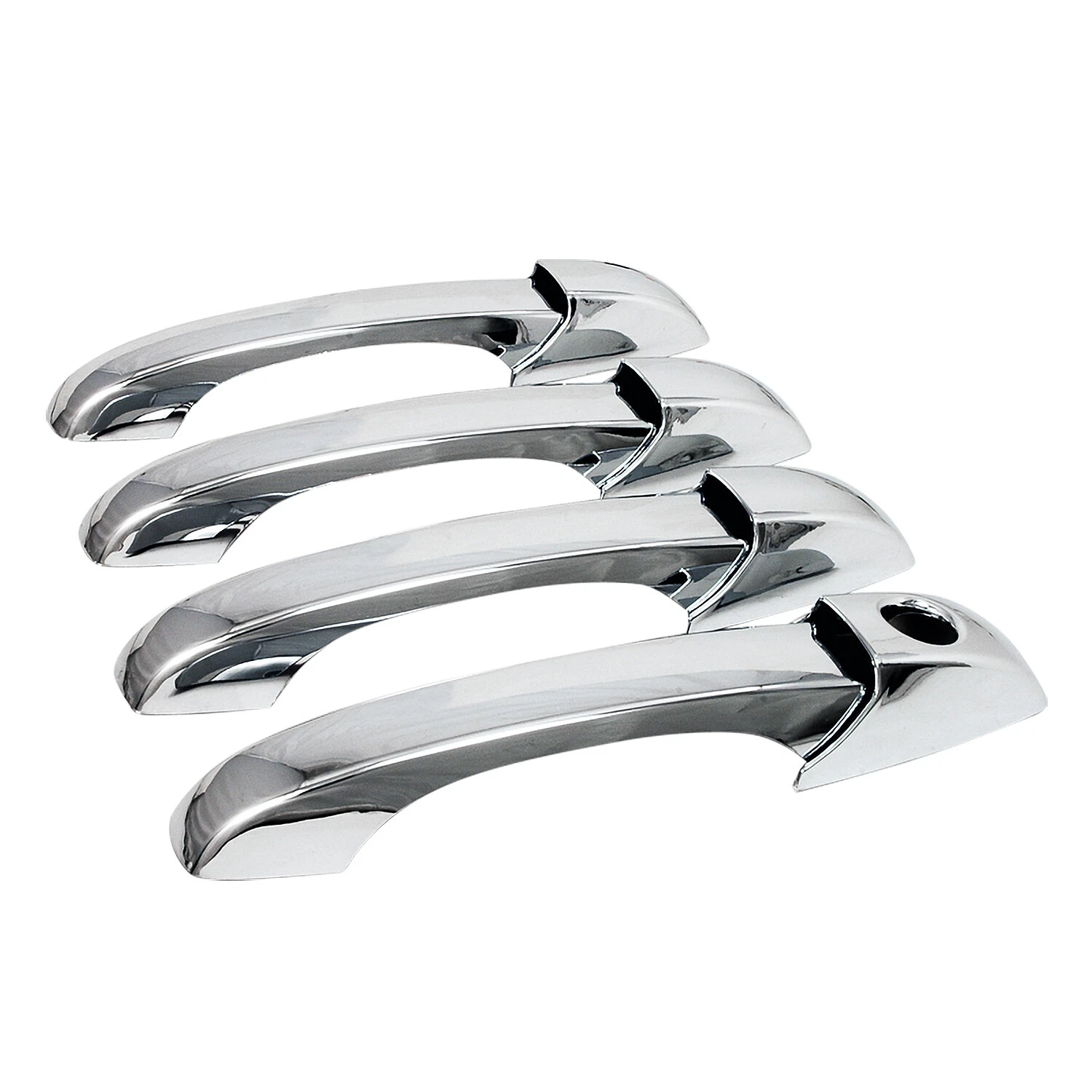 ABS Chrome Exterior Side Door Handle Cover Trim For 2011-2021 Jeep/Chrysler 300C