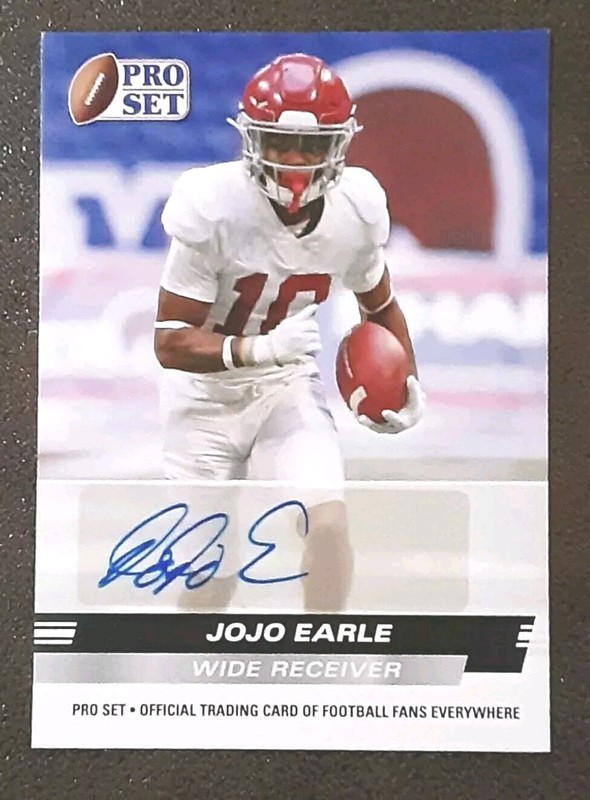 JOJO EARLE RC AUTO 2022 Leaf Pro Set #PSA-JE1 Rookie Alabama