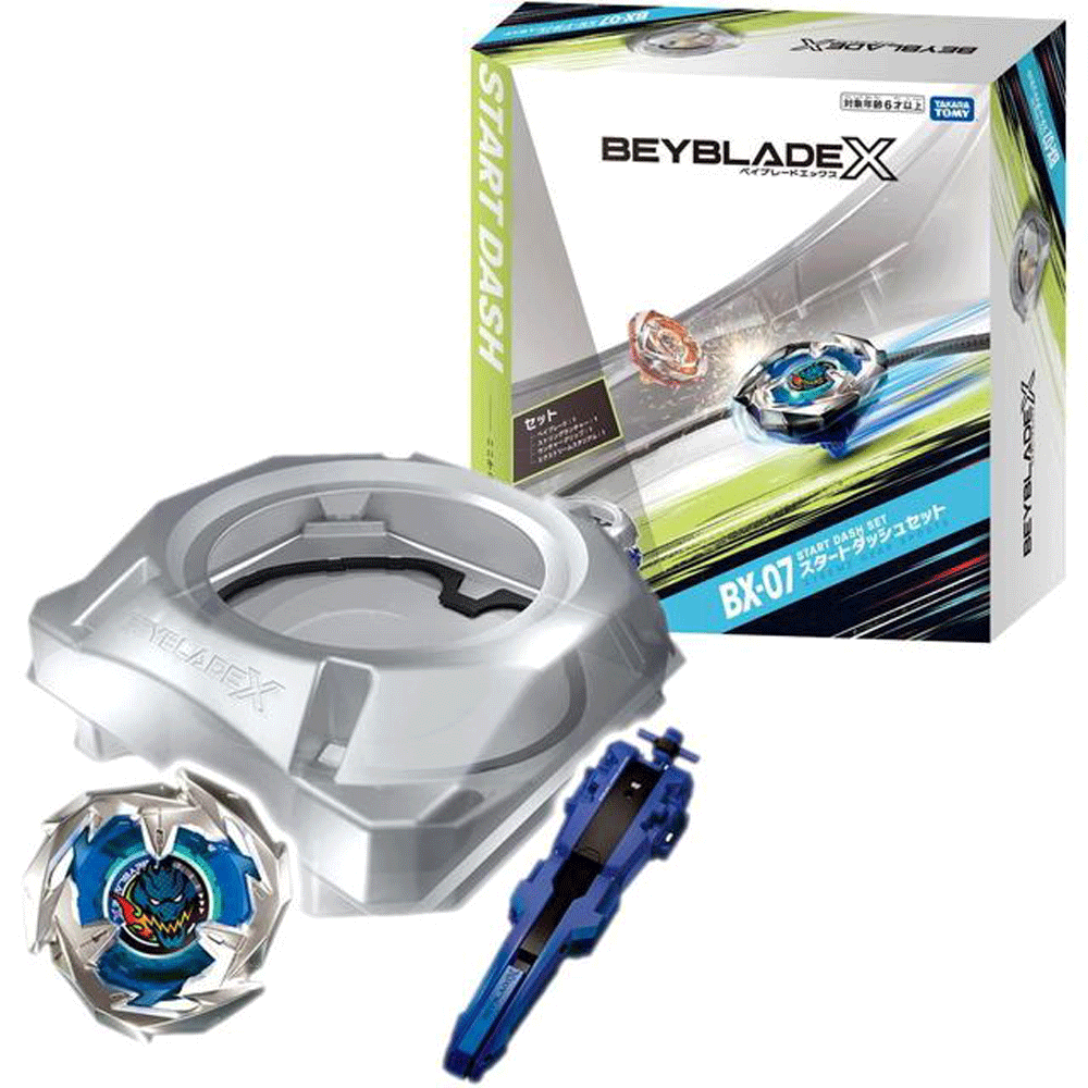 Beyblade X BX-07 Start Dash Set Takara Tomy Unopened Item Beyblade X BX-07 Start Dash Set Takara Tomy Unopened Item