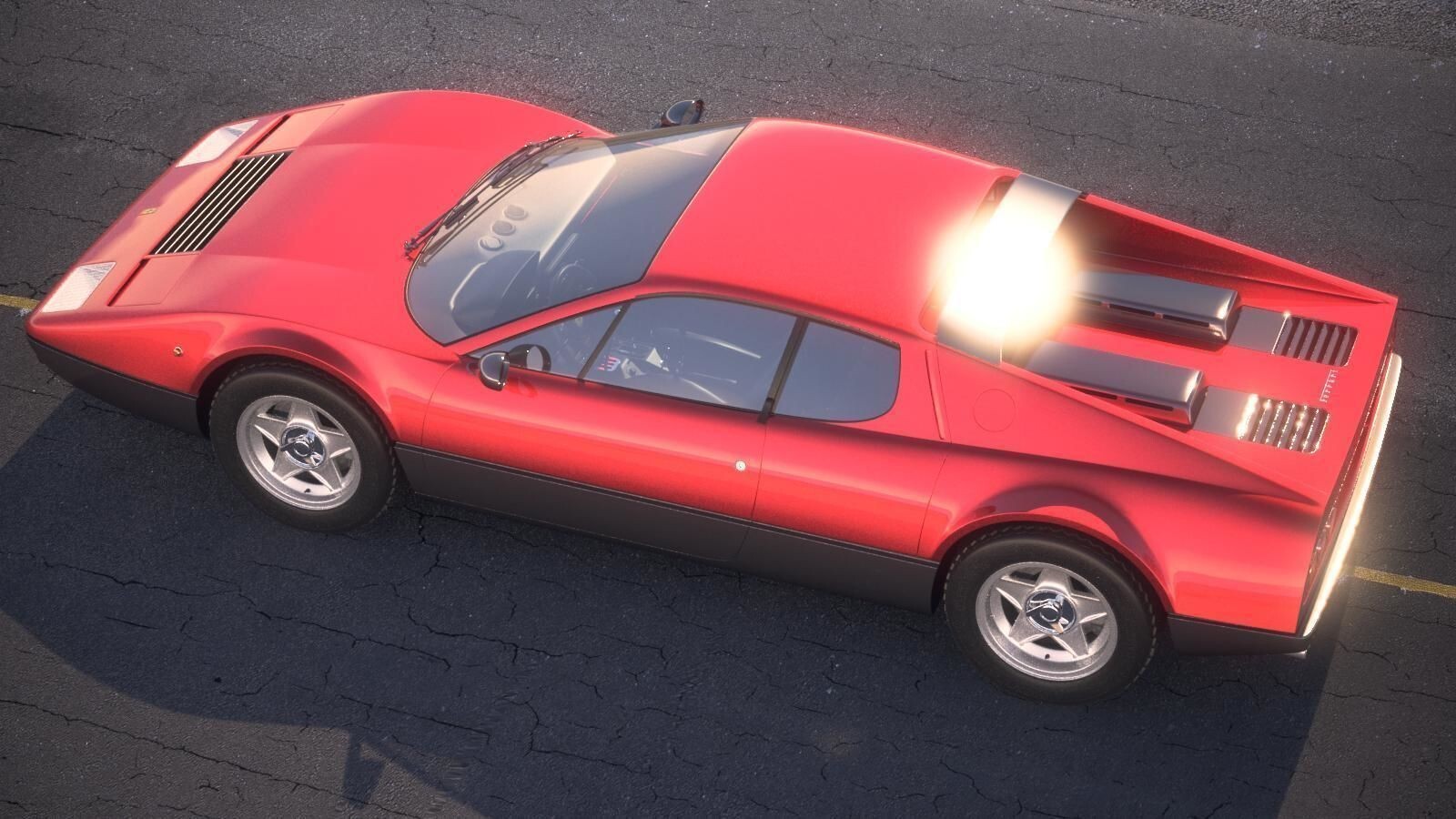 Ferrari Race Car Le Mans Racing1960Custom Built Metal Body 1:18SCALE MODEL1970