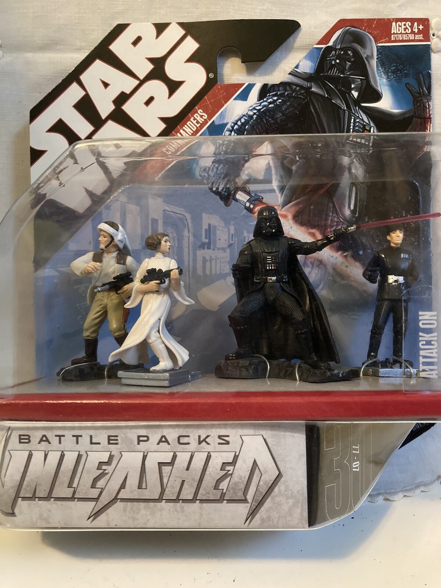 Star Wars Action Figure - Unleashed Battle Pack - Commanders