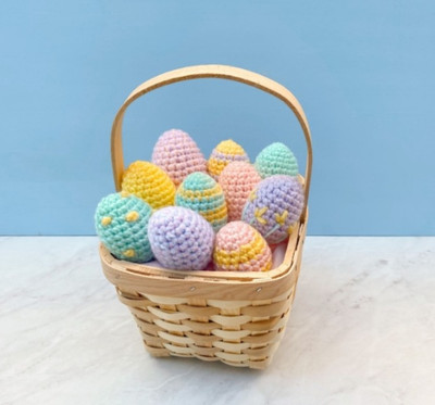 Crochet Pattern, Easy Amigurumi Owl Easter Eggs Crochet Pattern Tutorial