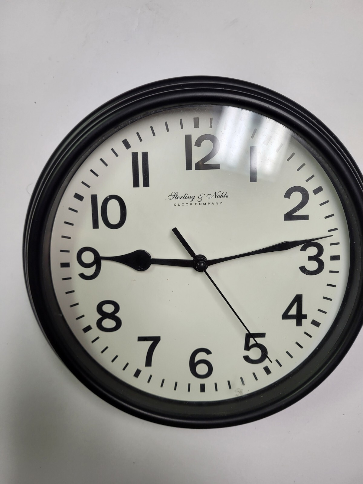 Sterling & Noble Clock Co Quartz Wall Clock 9