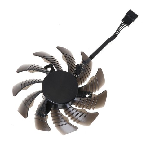1/3PCS 75mm T128010SU 4Pin Cooler Fan for Gigabyte AORUS GTX 1060 1070 1080 Card - Afbeelding 5 van 9