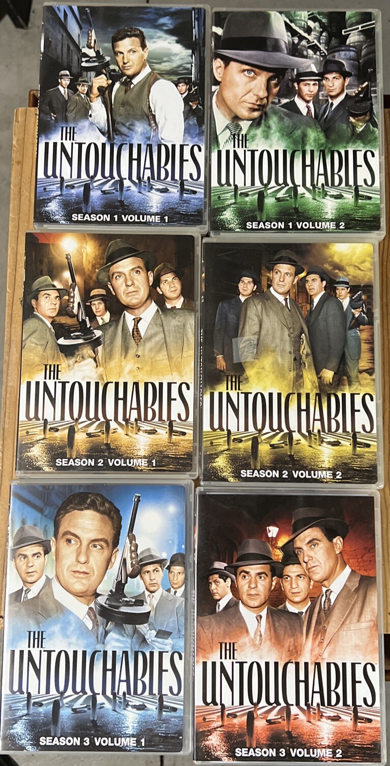 The Untouchables Season 13 Volume 1 2 (DVD, 1961) 97361407944