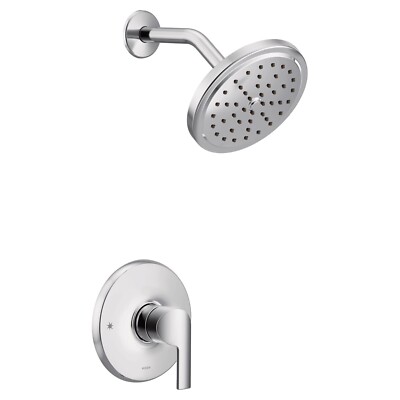 Moen 1-Handle Shower Trim Kit Doux M-CORE 3-SeriesChrome UTS3202