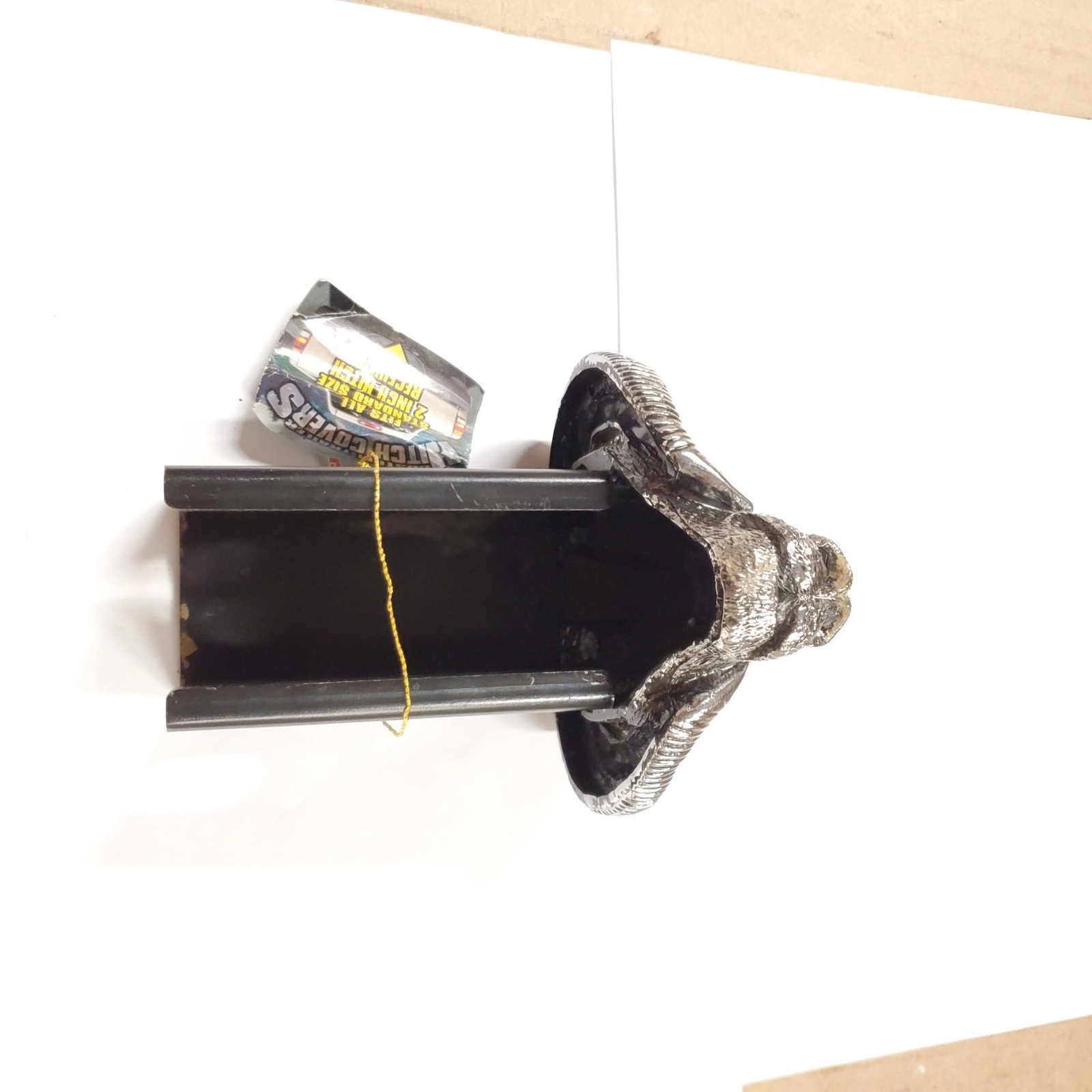 Chrome Rams Head Custom TRAILER HITCH COVER 2" HITCH RECEIVER INSERT 3D METAL