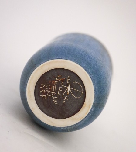 Blue & Brown Vase - Gunnar Nylund - Rörstrand - Midcentury Modern Design - Picture 6 of 6