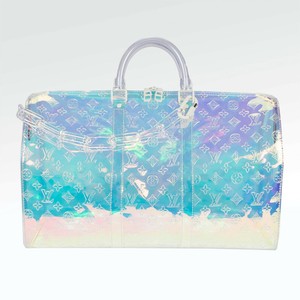 100% Authentic Louis Vuitton Prism Hologram Keepall 50 RARE! VIRGIL | eBay