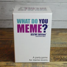 What Do You MEME? BSFW Edition Barely Safe For Work Party Game for Meme Lovers