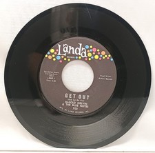 Rare 45 rpm soul HAROLD MELVIN & BLUENOTES Get Out/You May Not 1965 Landa LISTEN