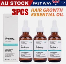 3X The Ordinary Multi-peptide Serum Density Hair Loss Care Liquid 60ML Men Women