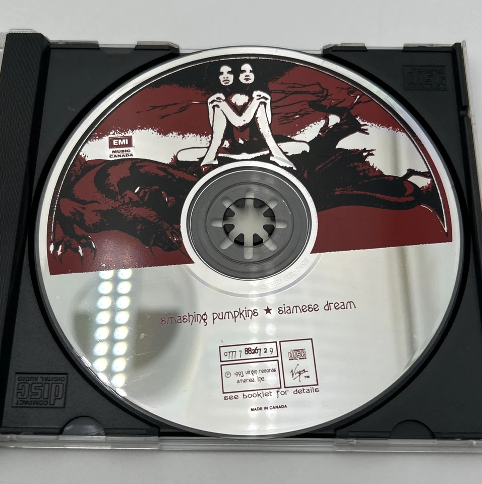 The Smashing Pumpkins - Siamese Dream (CD, 1993, Virgin) 1990s Hits Classic VGUC - Image 4 of 4