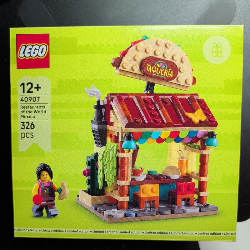 LEGO 40907 Restaurants of The World Mexico New Sealed