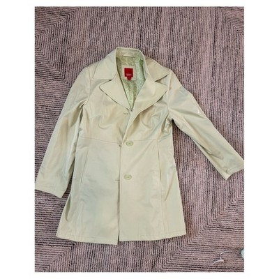Y2K ESPIRIT Light Green Coat Pastel Double-Breasted Medium Jacket Outerwear
