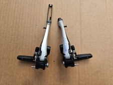 (1 Set) Shimano Deore XT BR-M750 Mountain Bike V-Brakes Silver Japan