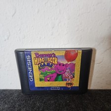 Barney's Hide  Seek Game for Sega Genesis 1993 Cartridge Only Game TESTED