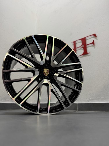 1x Original Porsche Cayenne E3 II 11,5Jx22" ET52 911 Turbo V Design Felge SUV