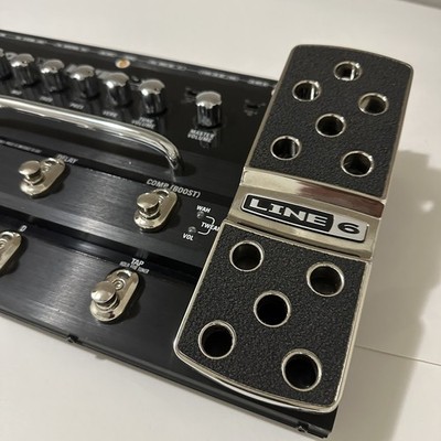 Line 6 Pod X3 Live Multi-Effects Guitar Pedal Amp Modeler Bass Black Audio Gear