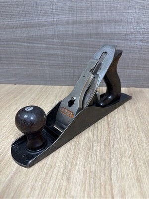 Stanley Bailey No 5 1/4 Plane High Knob Smooth Sole Excellent Condition 