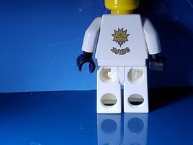 LEGO NINJAGO Golden Weapons Minifigure Zane DX njo0018 Ice Dragon 2260 Nice!