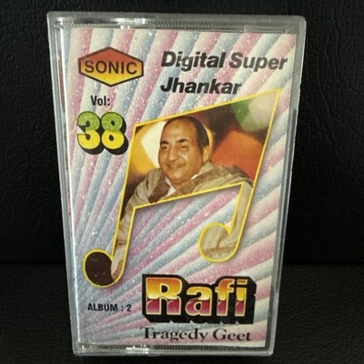 Rafi Tragedy Geet Vol.38 Album 2 Bollywood Cassette RARE SONGS Sonic