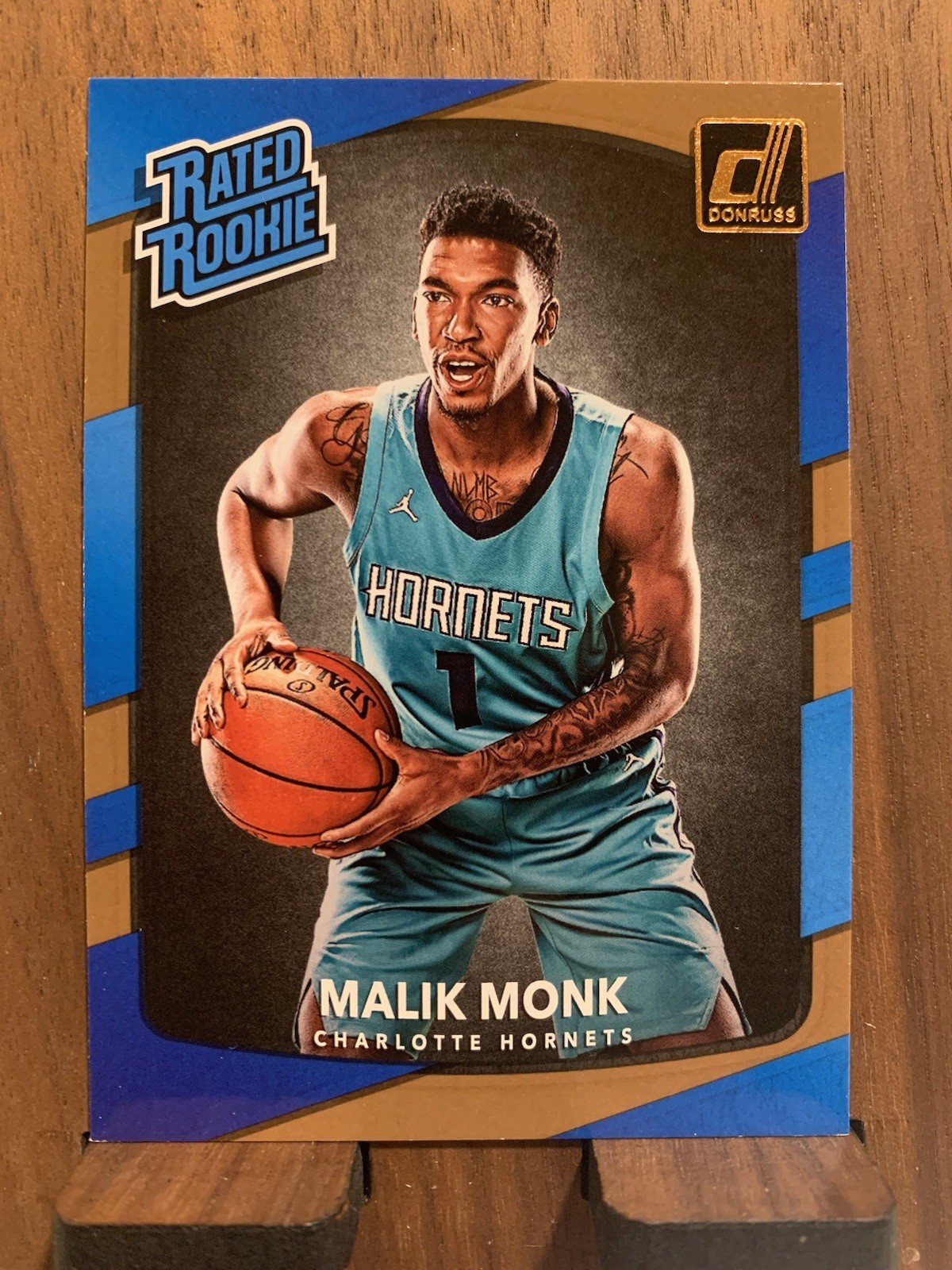 Malik Monk 2017-18 Panini Donruss #190 Rated Rookie 