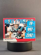 2020 Score Next Level Stats Red Christian McCaffrey Carolina Panthers #NLS-CM