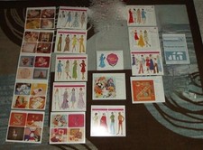 Creative Patterns 1975 Vintage Lot Collection Books Cards prairie dress pattern