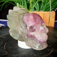 3.08LBTop natural crystal hand carved therapeutic artwork1.40kg
