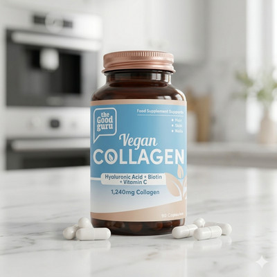 Vegane Kollagen Kapseln 90 | Biotin, Vitamin C & Hyaluronsäure | pflanzlich